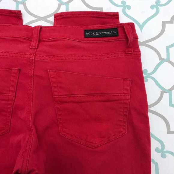Rock & Republic Denim - 💙👖RED❤️HOT ROCK & REPUBLICS👖💙31 11/12 28.5 GUC